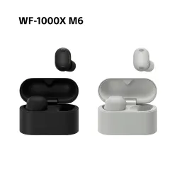 Słuchawki bezprzewodowe Sony WF-1000XM6 ANC Dokanałowe Bluetooth 5.3 Czarny
