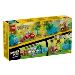 LEGO 72155 Pokémon SMART Play Bulbasaur i Bidoof z krzewem jagody