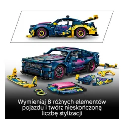 LEGO 42236 Technic: автомобиль Ford Mustang GT, набор блоков 10+