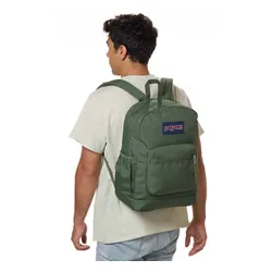 Plecak miejski JanSport Cross Town Plus - cargo green