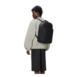 Городской рюкзак Rains Book Daypack Large W3 - черный