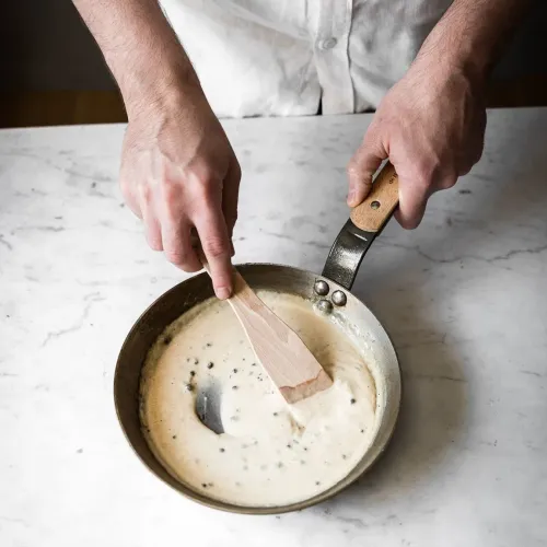 DE BUYER Mineral B Bois 20 cm - patelnia ze stali węglowej