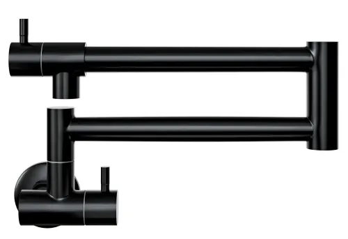 Bateria Globalo Oxario Black 1.1 Czarny mat Stal nierdzewna