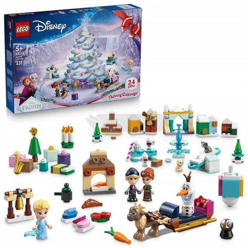 Конструктор пластиковый LEGO Disney 43273 Адвент-календарь 2025