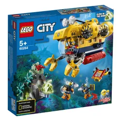 Конструктор Lego City подводная лодка исследователей океана (60264)