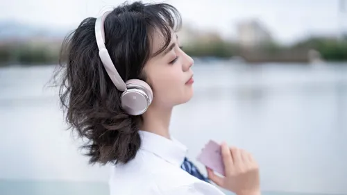 Słuchawki bezprzewodowe FiiO Anytime Nauszne Bluetooth 5.4 Różowy