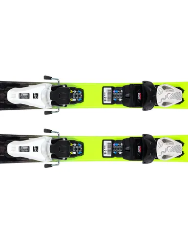 Narty dziecięce HEAD SUPERSHAPE TEAM + wiązania HEAD JRS 4.5 z GRIP WALK - Długość (cm) - 107