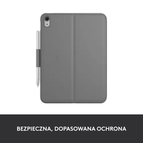 Etui na iPad LOGITECH Slim Folio Szary Klawiatura