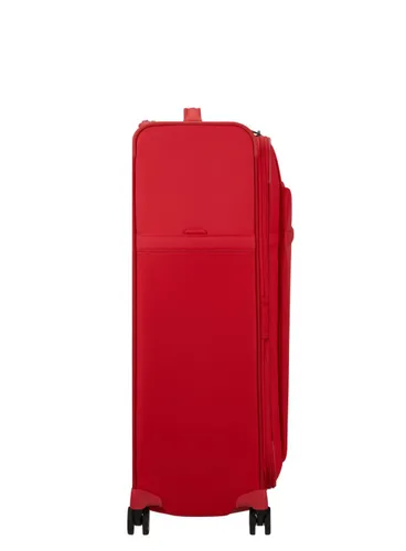 Большой расширяемый чемодан Samsonite Airea-hibiscus red