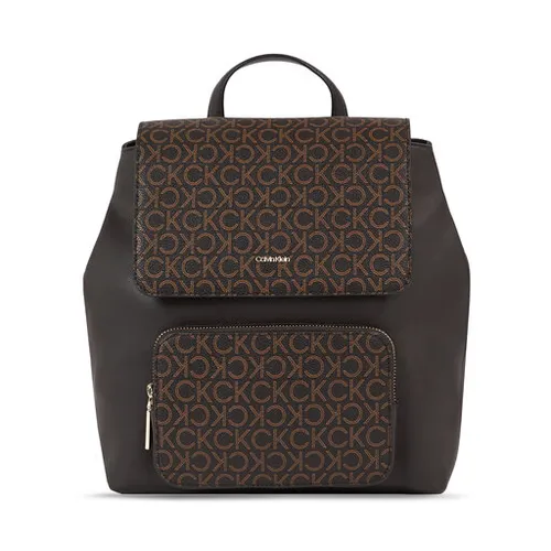 Calvin Klein CK trebuie Campus Rucsac-Mono K60k611537 maro Mono 0hd