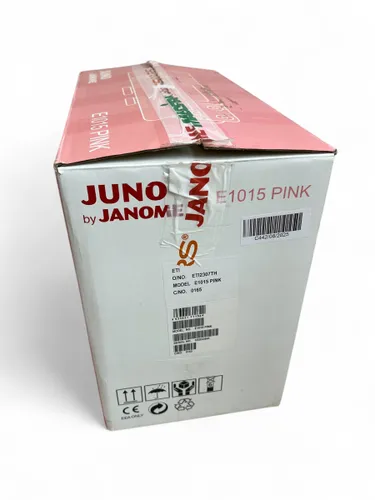Maszyna do szycia Janome Juno E1015 - różowy - outlet