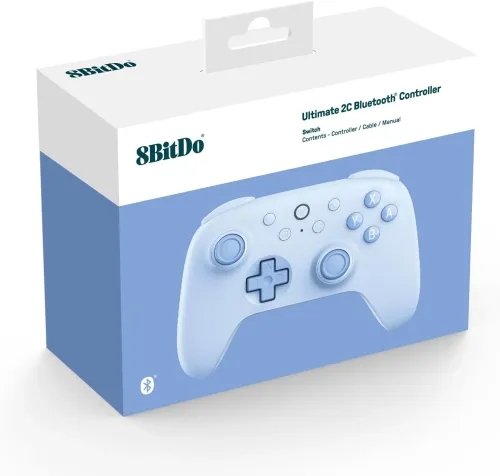 Pad 8BitDo Ultimate 2C Bluetooth Controller do Nintendo Switch Bezprzewodowy Niebieski