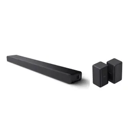 Soundbar Sony HT-A3000 z subwooferem 5.1 Wi-Fi Bluetooth AirPlay Chromecast Dolby Atmos DTS X + głośniki SA-RS3S