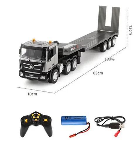 Zdalnie sterowany samochód COIL RC Auto ciężarowe na pilota laweta aku LED 1:18