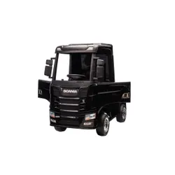 Ciężarówka Na Akumulator Auto Dla Dziecka Scania 500R 4X4 Skóra LED Eva