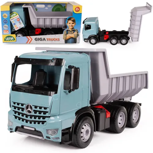 Lena wywrotka Mercedes Arocs gigant 67cm TUV ciężarówka autko