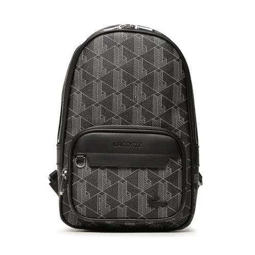 Geantă De Corp Lacoste Nh4131lx Monogram Noir Gris H45 Rucsac