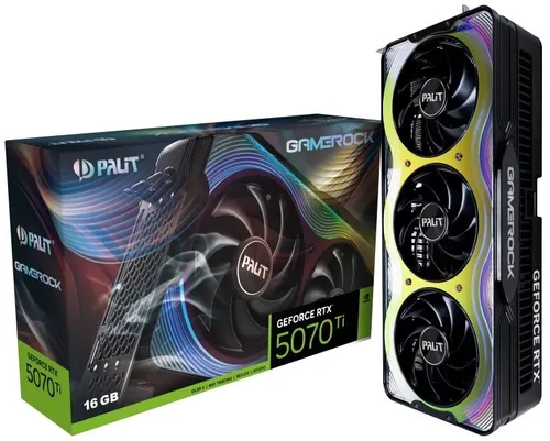 Karta graficzna PALIT GeForce RTX 5070 Ti GameRock 16GB DLSS 4