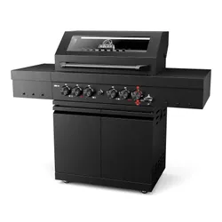 Grill gazowy KOLER Krone S3 Czarny 21.6 kW 74 x 47 cm