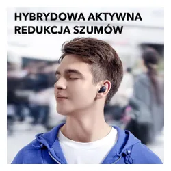 Słuchawki bezprzewodowe Soundcore DOT 3i v2 Dokanałowe Bluetooth 5.2 Czarny