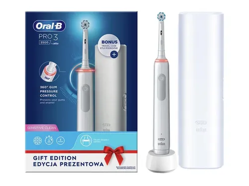 Oral - B Pro3 3500 WH Sens Elektrikli Diş Fırçası + Kılıf