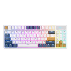 Klawiatura ROYAL KLUDGE RK89 RGB Lemon Switch Biały