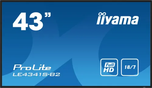 Monitor iiyama ProLite LE4341S-B2 Digital Signage 43" Full HD IPS 60Hz 8ms