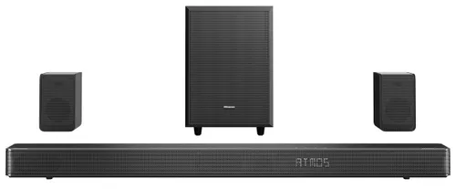 Soundbar HISENSE AX5120G Czarny 5.1.2-kanałowy, Bezprzewodowy Subwoofer,HDMI eARC,Dolby Atmos,DTS:X,HD Master