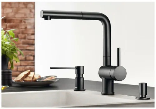 Bateria BLANCO Linus-S 525807 Czarny mat