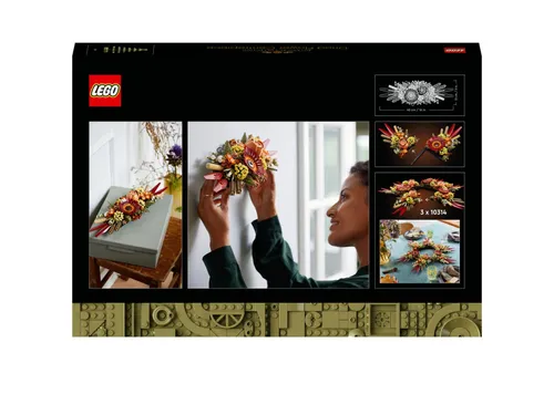 Lego Icons 10314 kuru çiçek başlığı