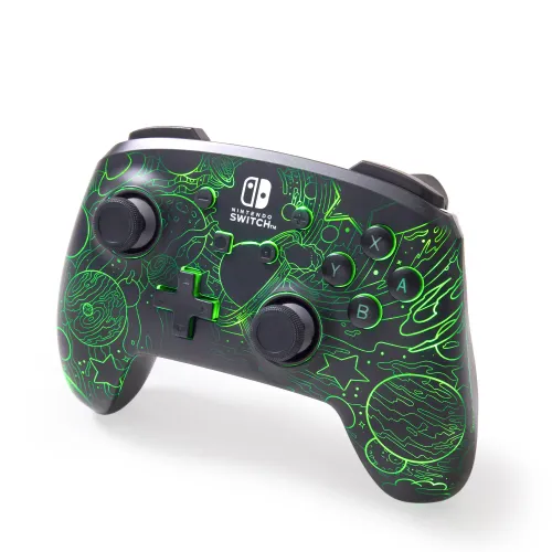 Pad PowerA Enhanced Wireless Controller with Lumectra Galactic Vortex do Nintendo Switch Bezprzewodowy Czarny