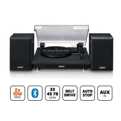 Gramofon LENCO LS-100BK Bluetooth Czarny