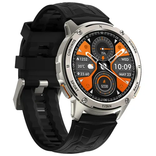 Smartwatch Maxcom FW110 Titan Chronos Srebrny