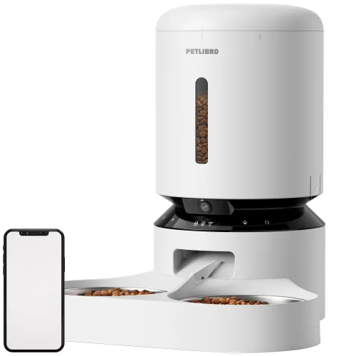 Dozownik karmy automatyczny PETLIBRO Granary PL-AF203-36W Biało-czarny