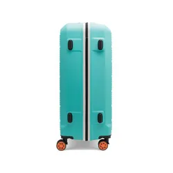 Большой жесткий чемодан Lasocki WAL-L-04turquoise-04 бирюзовый