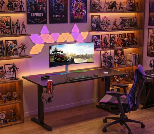 Biurko MAD DOG GD600K Czarny