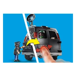 PLAYMOBIL 70575 Polis helikopteri: Kaçan arabayı kovalamak