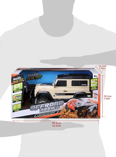 Samochód zdalnie sterowany MAISTO TECH Off-Road Land Rover Defender 82705