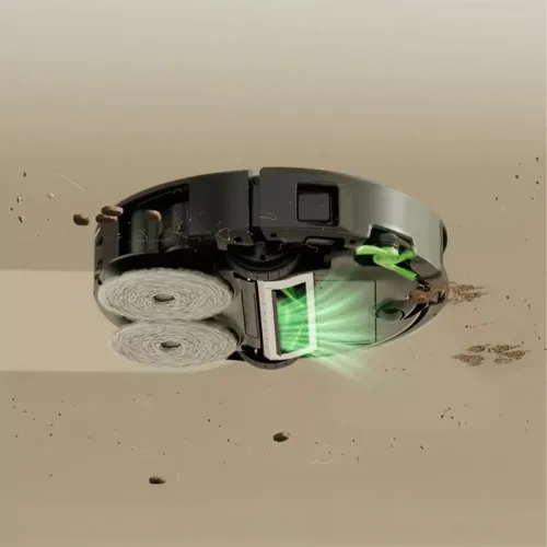 Robot sprzątający iRobot Roomba 515 Combo Funkcja mopowania Stacja oczyszczająca Tworzenie mapy pomieszczenia 70dB Funkcje AI Czarny