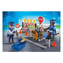 PLAYMOBIL 6924 Blokada policyjna
