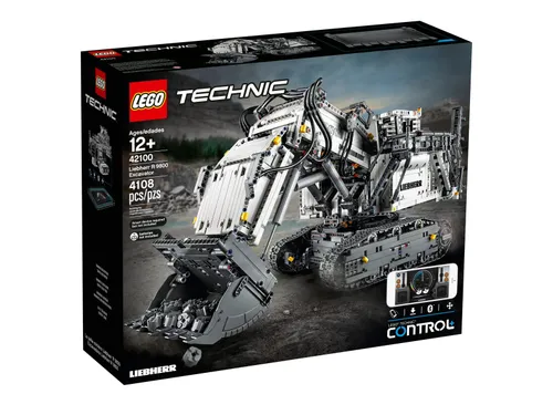 Конструктор Lego 42100 Technic - Экскаватор Liebherr R 9800