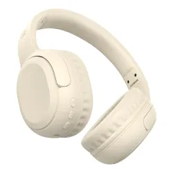 Słuchawki bezprzewodowe USAMS YG23 Yun Series Nauszne Bluetooth 5.3 Beżowy