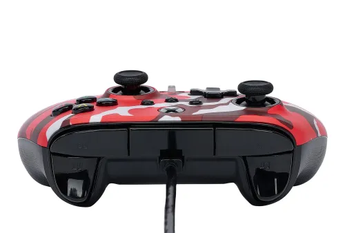 Pad PowerA Enhanced Red Camo do Xbox Series X/S, Xbox One, PC Przewodowy