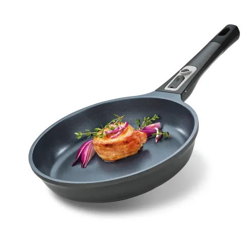 KUCHENPROFI Milano 20 cm czarna - patelnia nieprzywierająca z odpinaną rączką