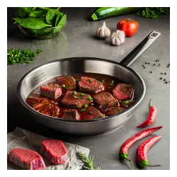 FISSLER Original Profi Collection 28 cm - patelnia ze stali nierdzewnej