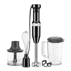 Blender KitchenAid 5KHBV83EOB 180W Rozdrabniacz Końcówka do ubijania