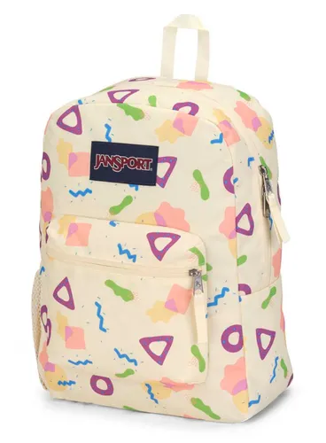 JanSport Cross Town Kız Sırt Çantası-Memphis neon