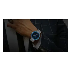 Smartwatch IMIKI Xplorer Oyster Srebrno-niebieski