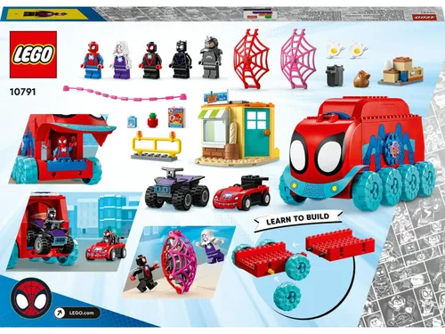 LEGO Marvel 10791 Örümcek Adam ekibinin mobil merkezi