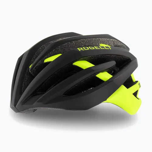 Kask rowerowy Rogelli Tecta black/fluor